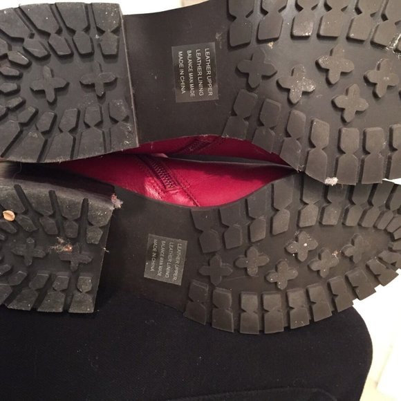 Biviel Calf-height boots, Red, size 7 - Picture 2 of 7